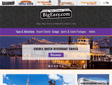 Tablet Screenshot of bigeasy.com